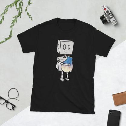 "Adorable Robot" Premium T-Shirt (Robot & Pottery Version) - Unisex - Dan Pearce Ceramics