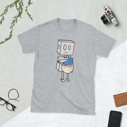 "Adorable Robot" Premium T-Shirt (Robot & Pottery Version) - Unisex - Dan Pearce Ceramics