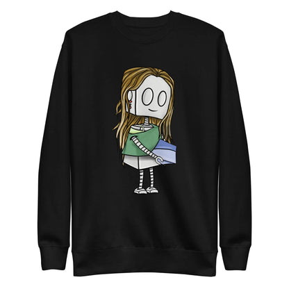 "Adorable Robot" Unisex Crewneck Sweatshirt (Pottery Lover) - Dan Pearce Ceramics