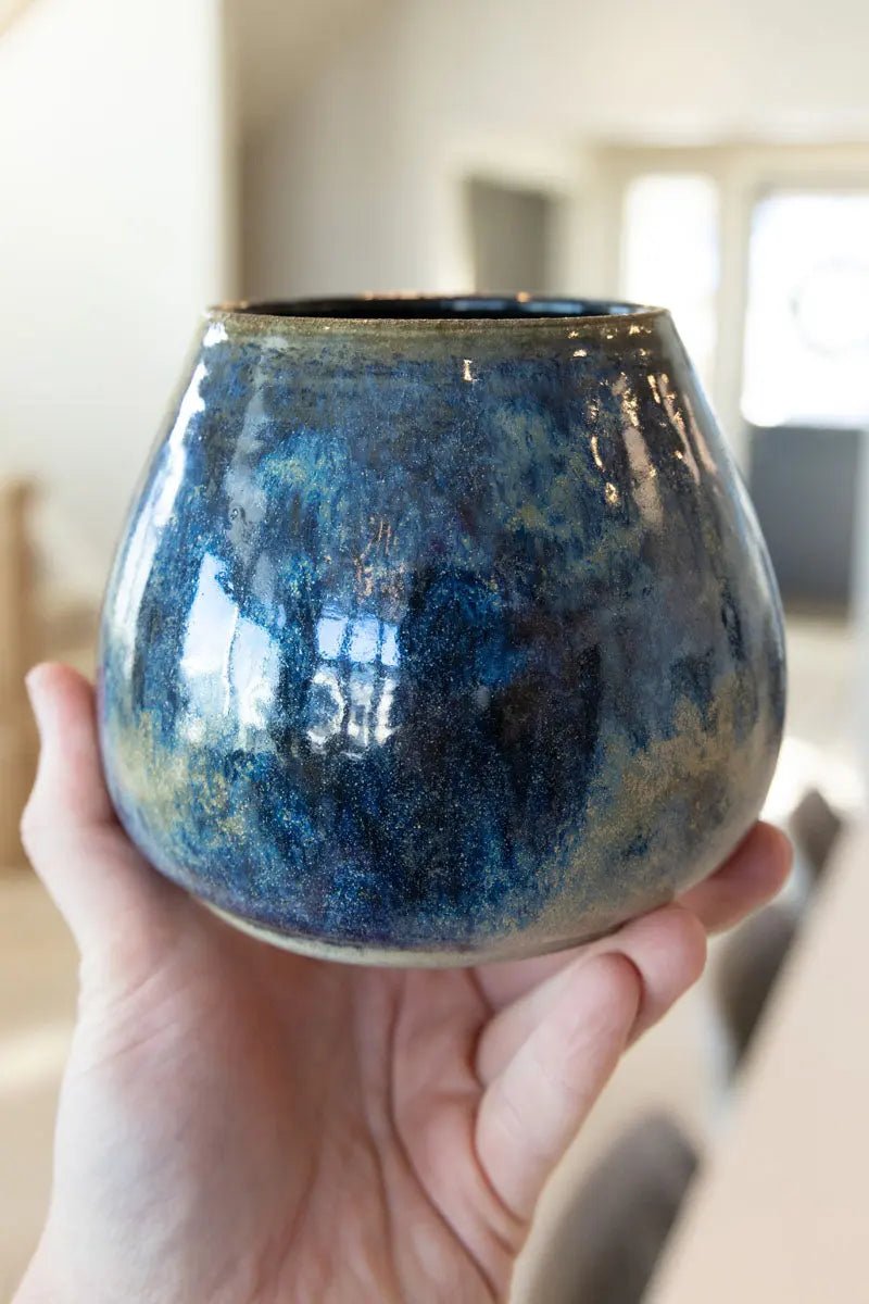 Contemporary Decorative Pot - Galaxy Effect (Premium) - Dan Pearce Ceramics