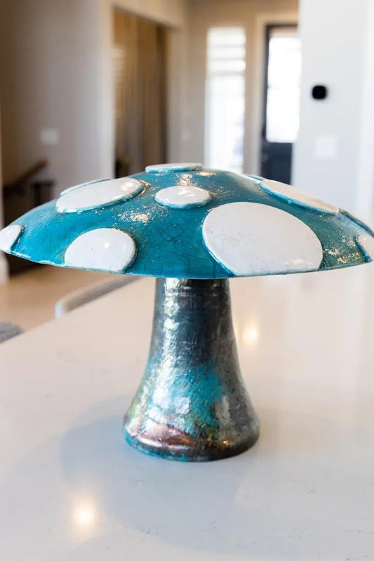 Custom Large or Giant Mushroom/Toadstool by Dan Pearce - Dan Pearce Ceramics