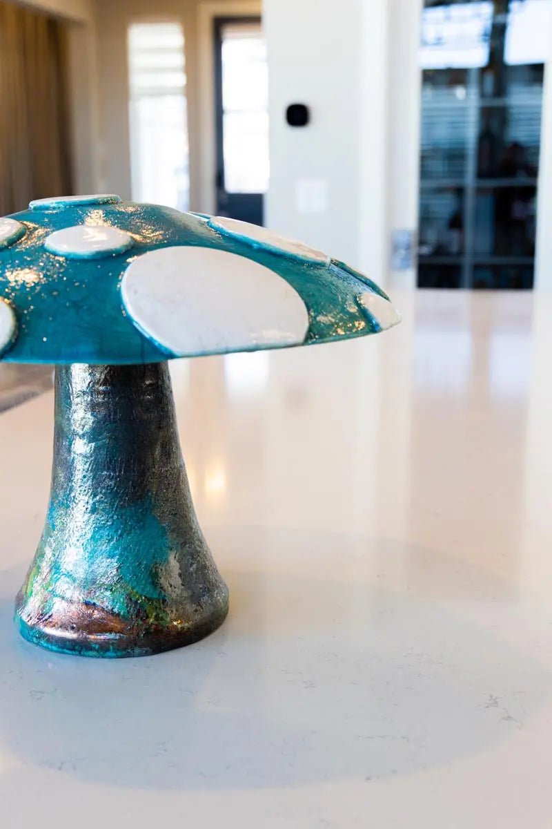 Custom Large or Giant Mushroom/Toadstool by Dan Pearce - Dan Pearce Ceramics