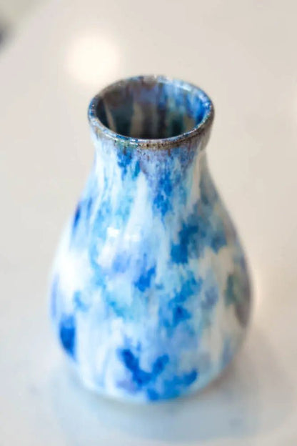 Pot #102 of 162 - Speckled Stoneware Bud Vase - Dan Pearce Ceramics