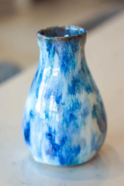 Pot #102 of 162 - Speckled Stoneware Bud Vase - Dan Pearce Ceramics