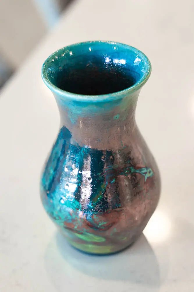 Pot #118 of 162 - Raku - Fired Pot - Dan Pearce Ceramics