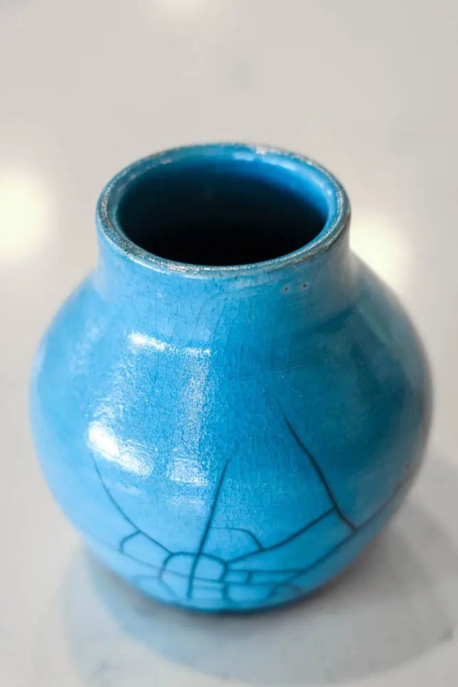 Pot #126 of 162 - Raku - Fired Pot - Dan Pearce Ceramics