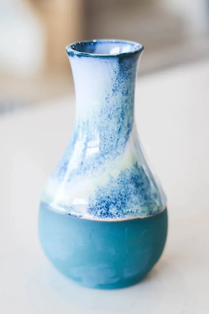 Pot #13 of 162 - Colored Porcelain Vase - Dan Pearce Ceramics