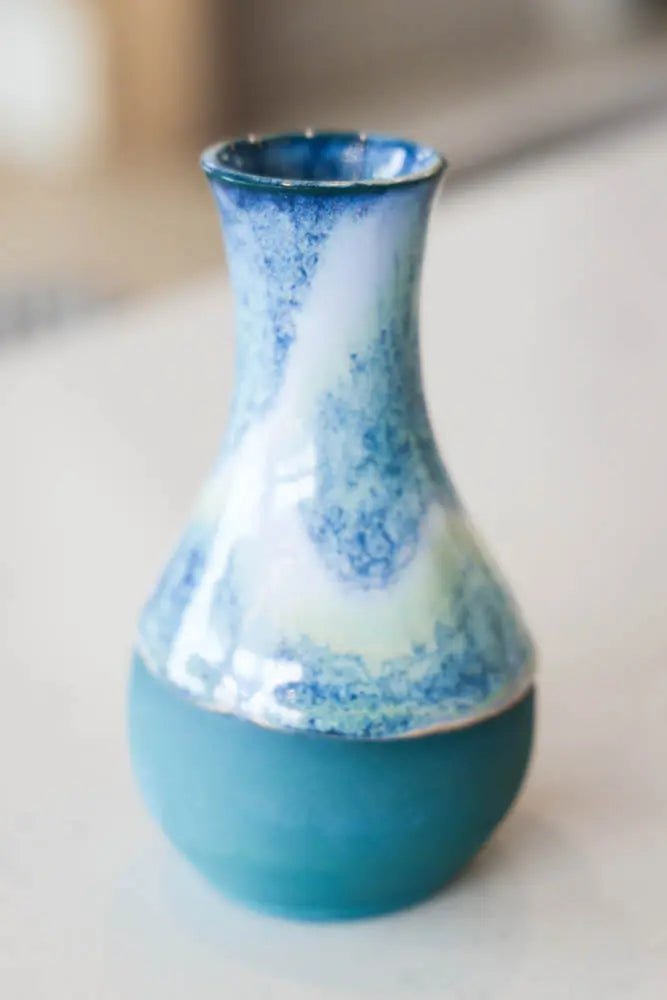 Pot #13 of 162 - Colored Porcelain Vase - Dan Pearce Ceramics