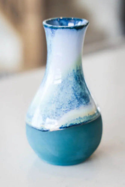 Pot #13 of 162 - Colored Porcelain Vase - Dan Pearce Ceramics