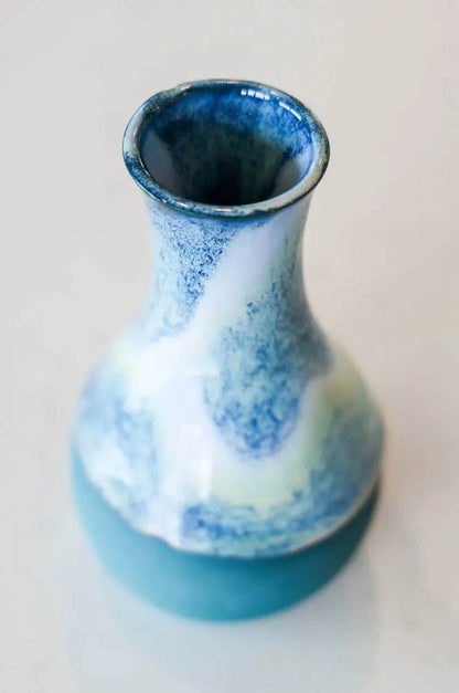 Pot #13 of 162 - Colored Porcelain Vase - Dan Pearce Ceramics