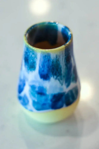 Pot #131 of 162 - Colored Porcelain Pot/Vase - Dan Pearce Ceramics