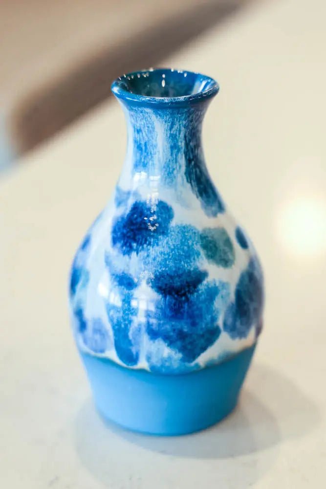 Pot #133 of 162 - Colored Porcelain Pot/Bud Vase - Dan Pearce Ceramics