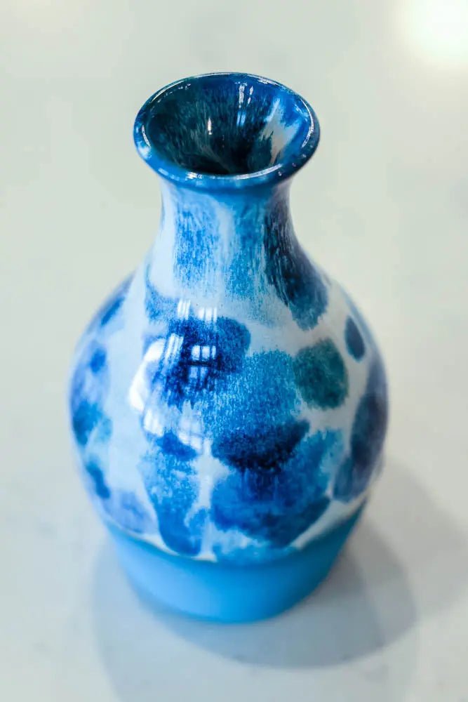 Pot #133 of 162 - Colored Porcelain Pot/Bud Vase - Dan Pearce Ceramics