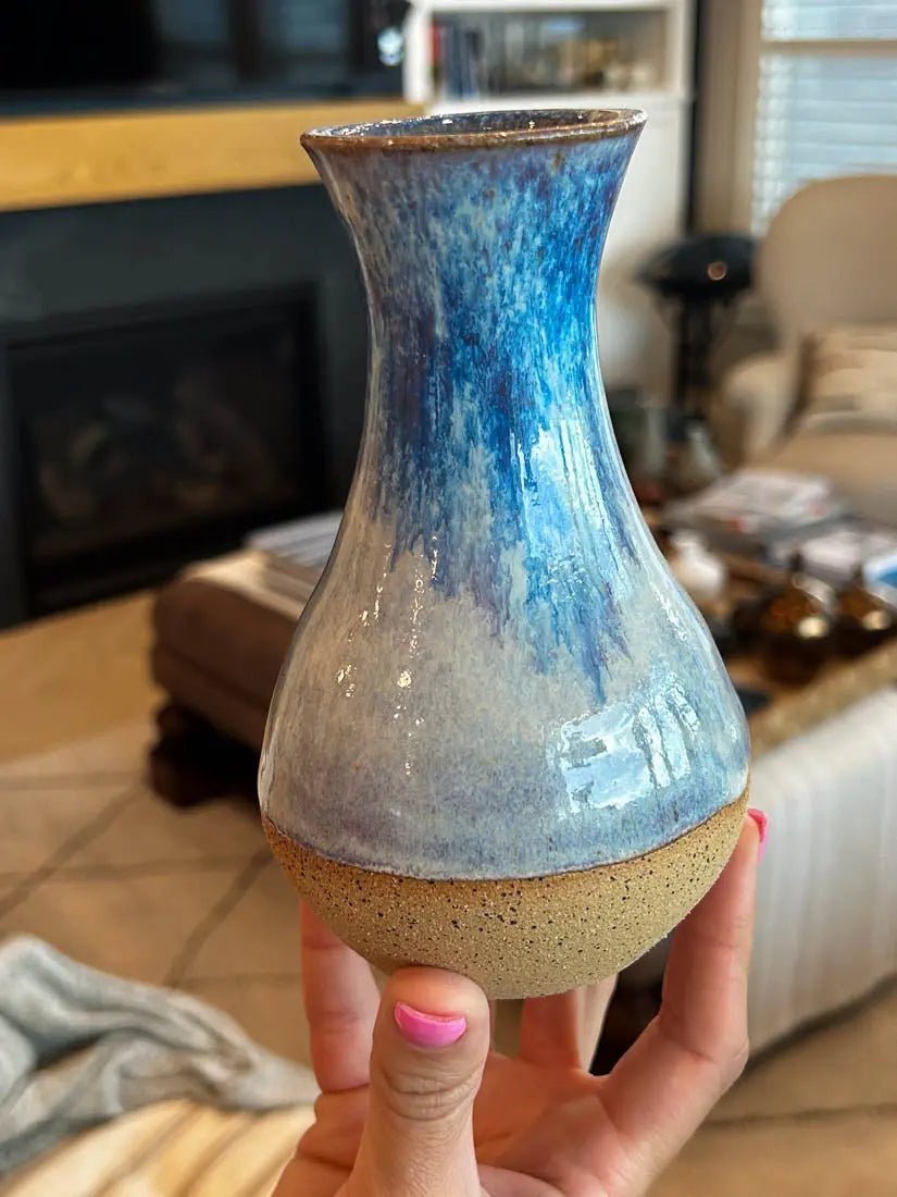 Pot #135 of 162 - Speckled Stoneware Bud Vase/Pot - Dan Pearce Ceramics