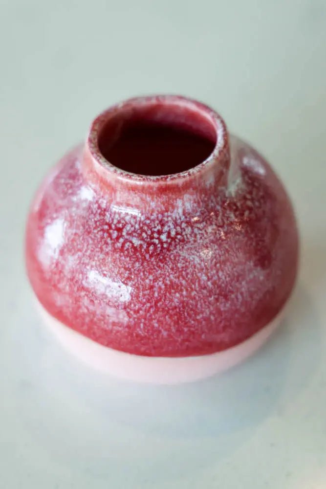 Pot #14 of 162 - Colored Porcelain Pot - Dan Pearce Ceramics