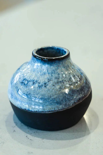 Pot #144 of 162 - Black Stoneware Pot - Dan Pearce Ceramics