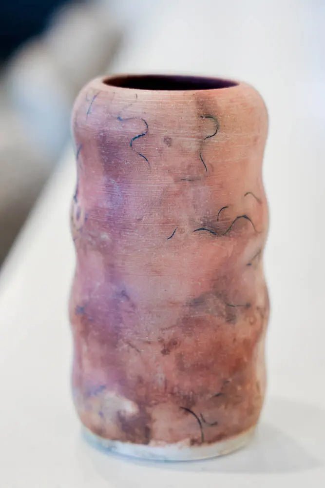 Pot #161 of 162 - Raku - Fired Pot - Dan Pearce Ceramics