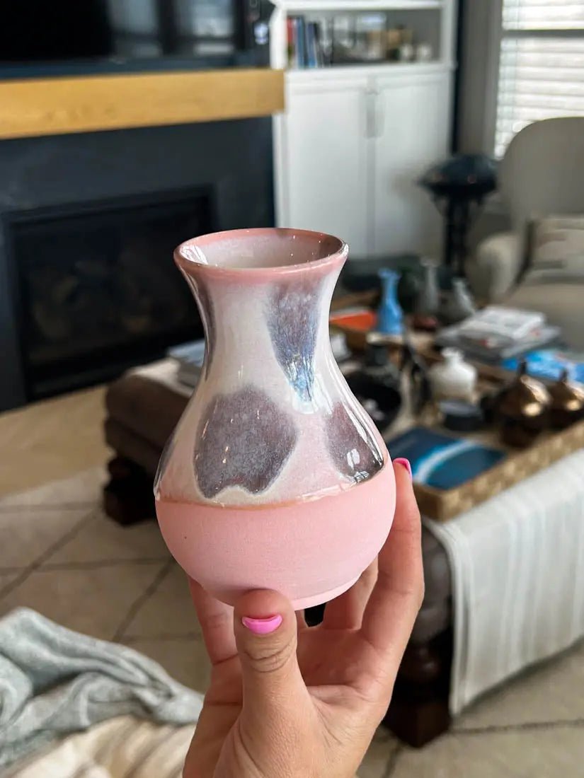 Pot #17 of 162 - Colored Porcelain Vase - Dan Pearce Ceramics