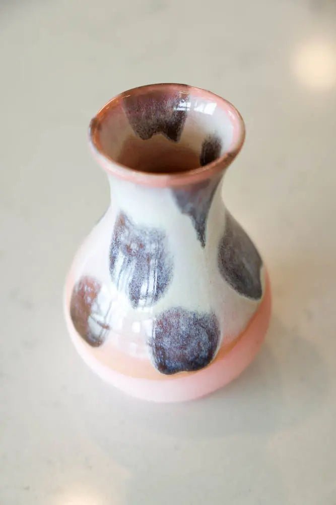 Pot #17 of 162 - Colored Porcelain Vase - Dan Pearce Ceramics