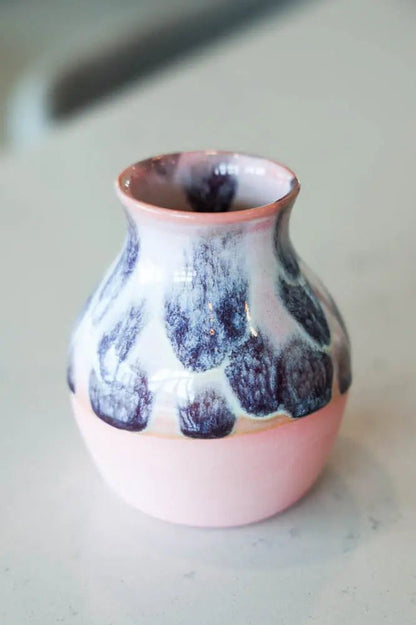 Pot #18 of 162 - Colored Porcelain Pot - Dan Pearce Ceramics