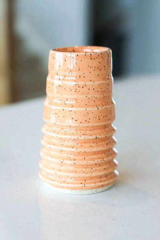 Pot #2 of 162 - Speckled Stoneware Vase - Dan Pearce Ceramics