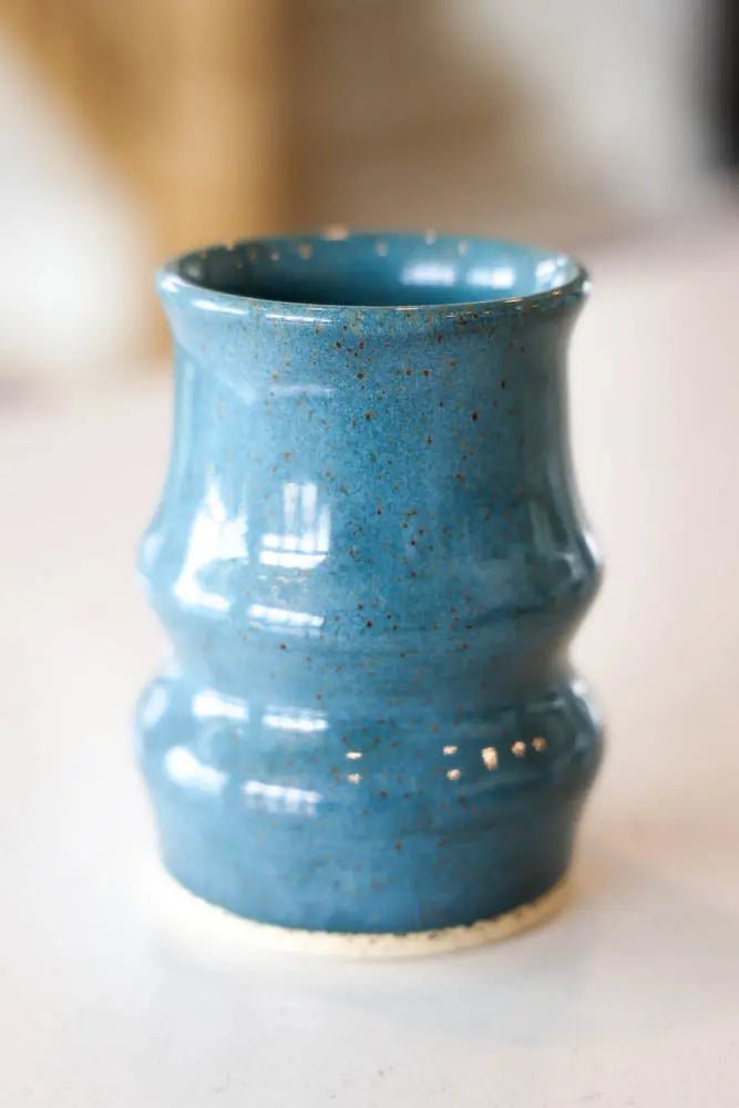 Pot #20 of 162 - Speckled Stoneware Vase - Dan Pearce Ceramics