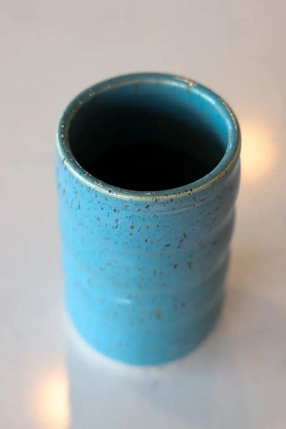 Pot #21 of 162 - Speckled Stoneware Vase - Dan Pearce Ceramics