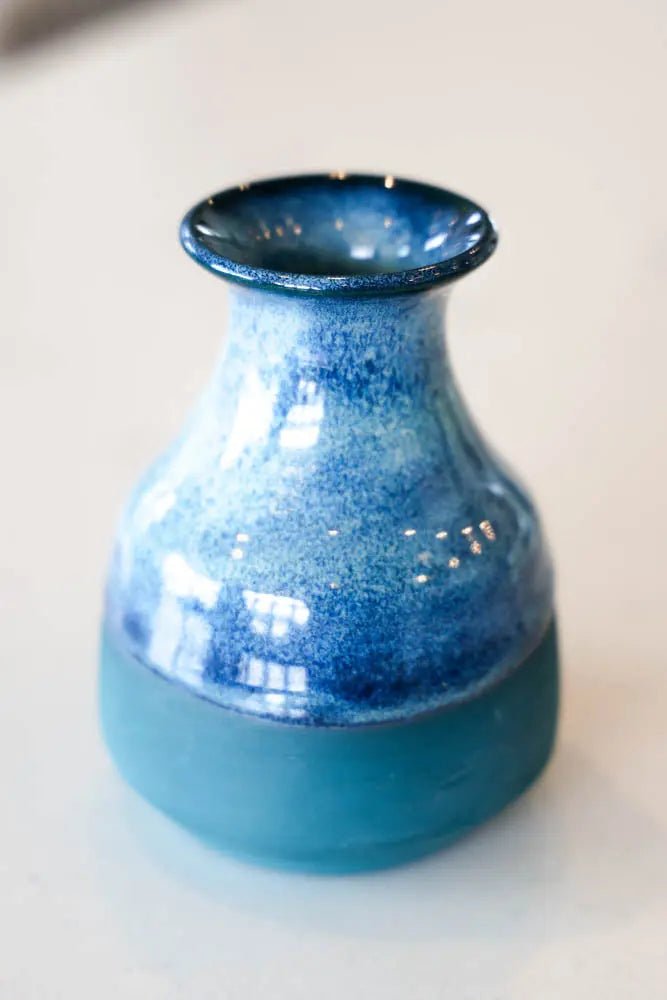 Pot #22 of 162 - Colored Porcelain Vase - Dan Pearce Ceramics