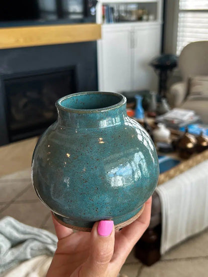 Pot #23 of 162 - Speckled Stoneware Pot - Dan Pearce Ceramics