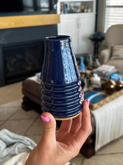 Pot #34 of 162 - Speckled Stoneware Bud Vase - Dan Pearce Ceramics