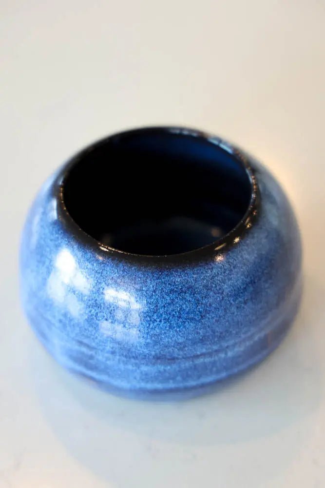 Pot #38 of 162 - Black Porcelain Pot - Dan Pearce Ceramics