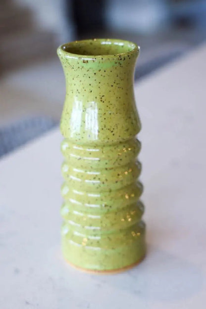 Pot #4 of 162 - Speckled Stoneware Bud Vase - Dan Pearce Ceramics