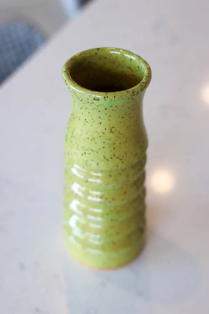 Pot #4 of 162 - Speckled Stoneware Bud Vase - Dan Pearce Ceramics