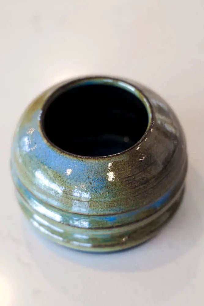 Pot #57 of 162 - Black Stoneware Pot - Dan Pearce Ceramics