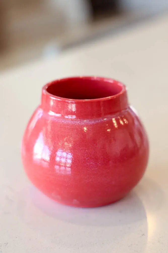 Pot #67 of 162 - Colored Porcelain Pot - Dan Pearce Ceramics