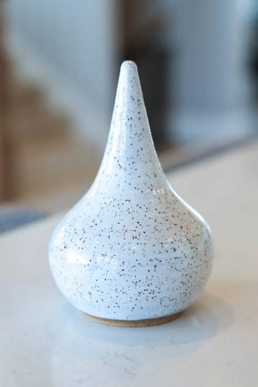 Pot #73 of 162 - Speckled Stoneware Teardrop Pot (Medium) - Dan Pearce Ceramics