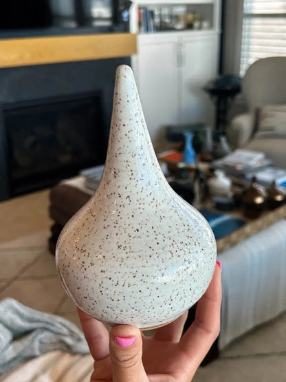 Pot #73 of 162 - Speckled Stoneware Teardrop Pot (Medium) - Dan Pearce Ceramics