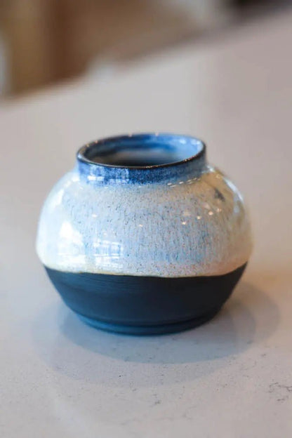 Pot #76 of 162 - Black Stoneware Pot - Dan Pearce Ceramics