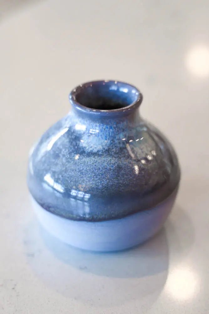 Pot #87 of 162 - Colored Porcelain Pot (Seconds) - Dan Pearce Ceramics