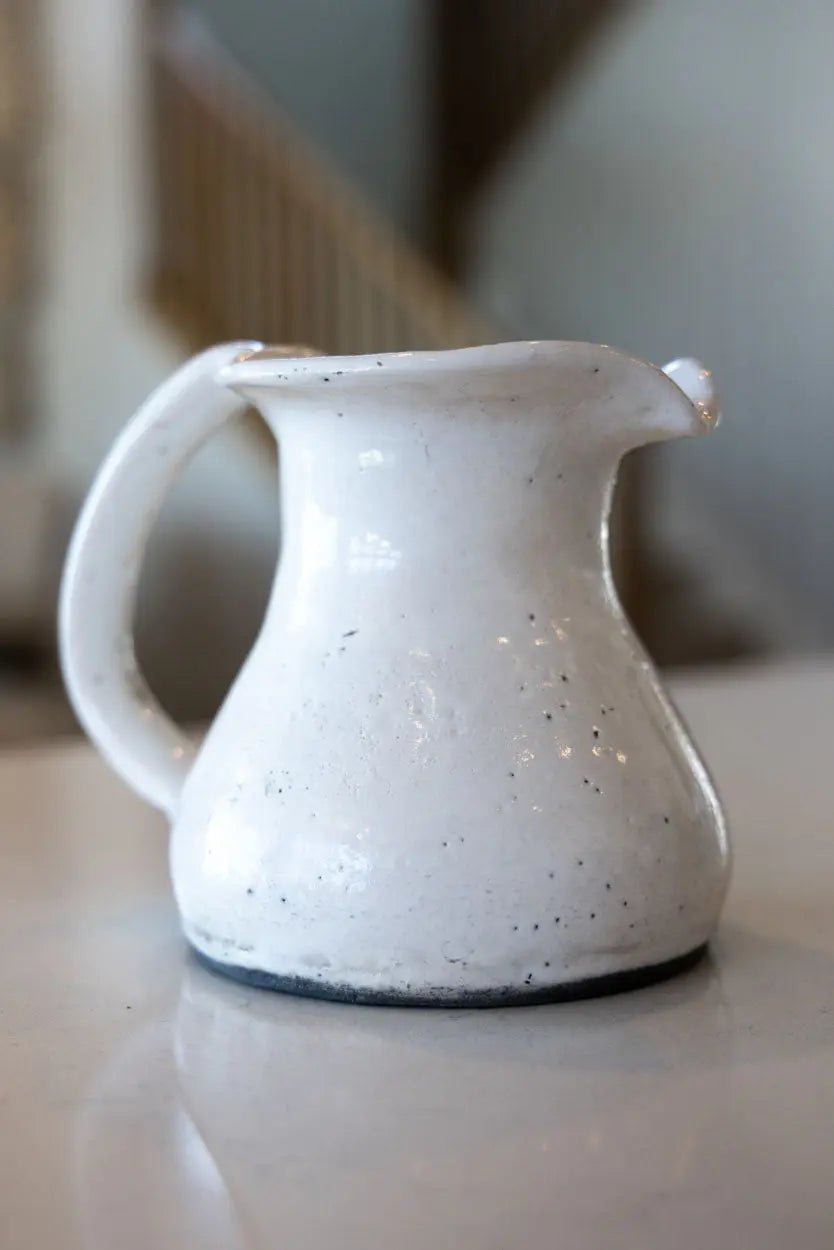 Raku Gravy/Milk Pitcher (Decorative Use Only) - Dan Pearce Ceramics