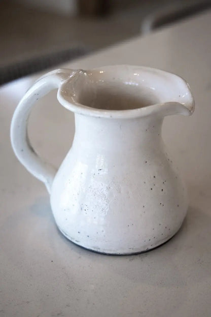 Raku Gravy/Milk Pitcher (Decorative Use Only) - Dan Pearce Ceramics