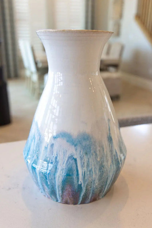 X - Large Decorative Pot/Vase: "Clouds to Earth" - Dan Pearce Ceramics