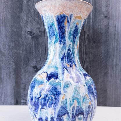 XXL Stoneware Decorative Vase - Ocean Cascade (Alchemy Collection) - Dan Pearce Ceramics