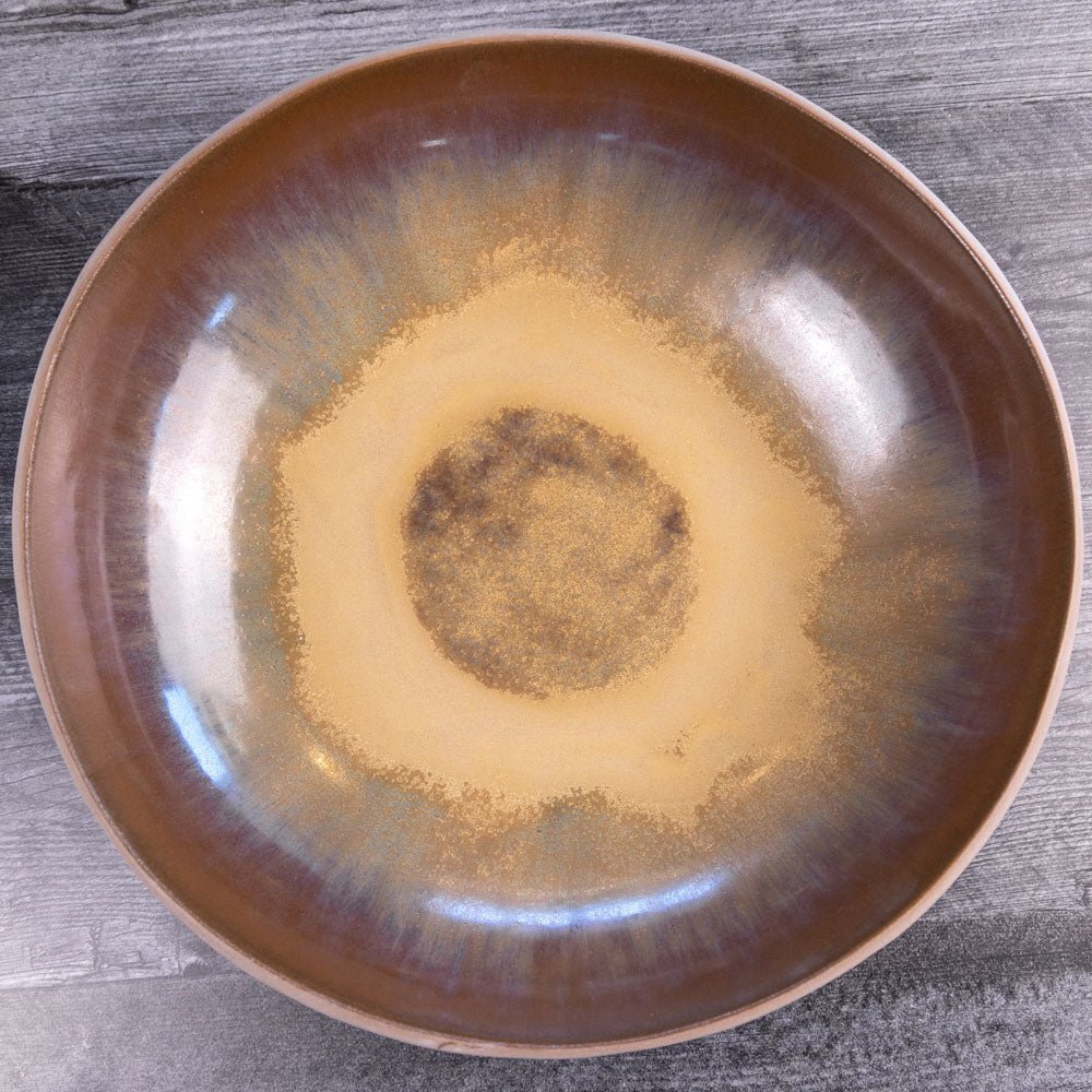 XXL Stoneware Serving Bowl (Tans and Browns) - Dan Pearce Ceramics