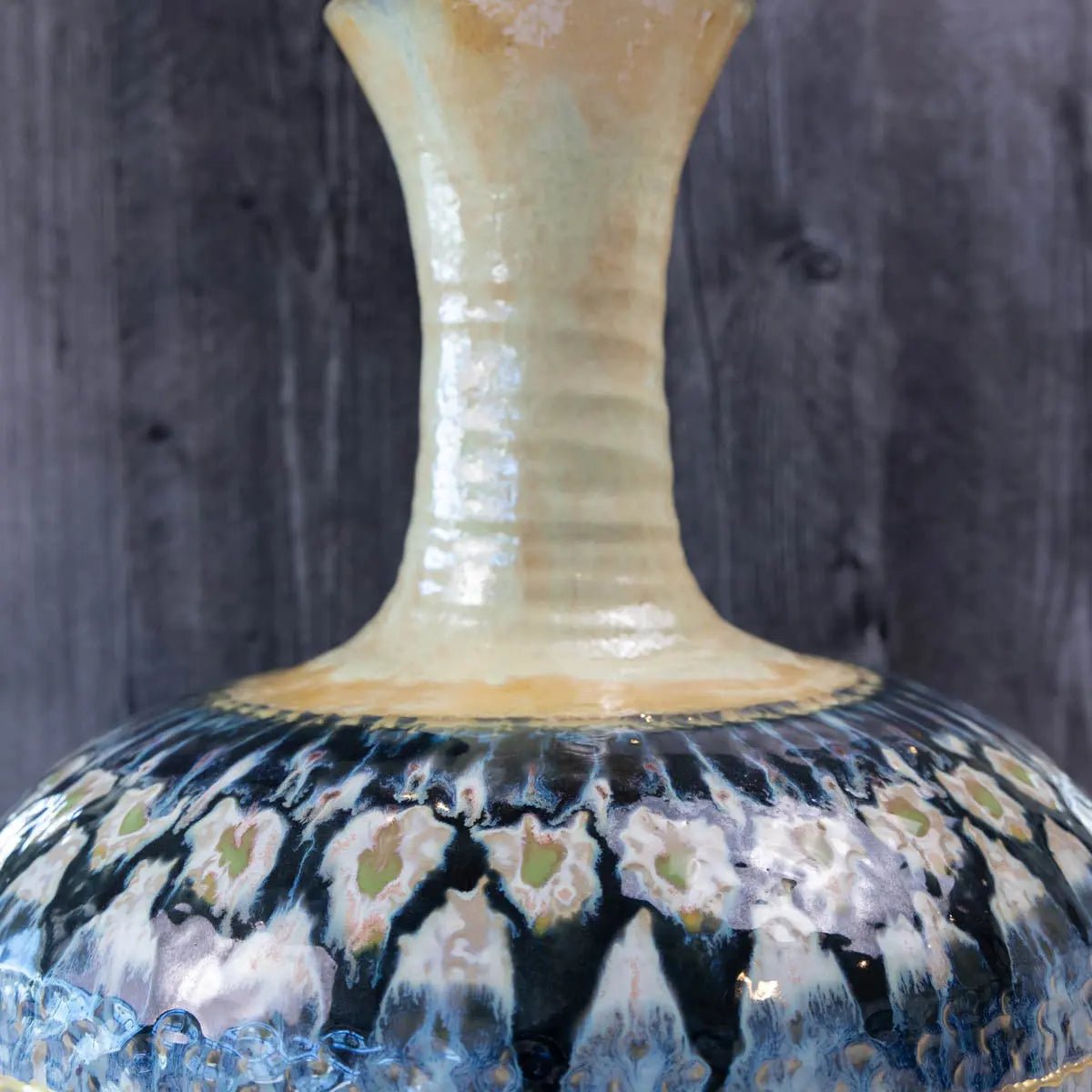 XXXL Stoneware Decorative Kintsugi Pot (Alchemy Collection) - Dan Pearce Ceramics